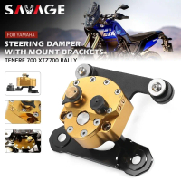 SAV For YAMAHA TENERE 700 Steering Damper Steering Stabilizer XTZ700/Rally XTZ 700 690 Motorcycle Ac