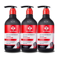 《台塑生醫》Dr s Formula控油抗屑洗髮精升級版(激涼款)三代580g*3入