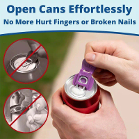New-Style Plastic Can Opener for Coke Bottles Simple Compact Sealed Dust-Proof Easy-Open Can Opener