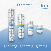 5M Tranparent Film Dressing Roll Pita Medis Anti Air Plester PU Film Dressing Tahan Air Luka Plester