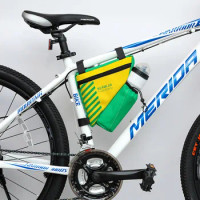 2022 Saddle Bag for Bicycle Triangle Bag Mtb Accessories Bike Pannier Frame Front Top Tube Bag Tools Storage Bag Bike Bags