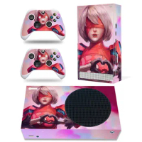 Sexy Design For Xbox Series S Skin Sticker Cover For Xbox series s Console and 2 Controllers