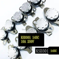 KSD301 145 Degrees NO Normally open Automatic Closure Temperature switch 145 C Normally Closed NC Automatic Disconnecting Switch