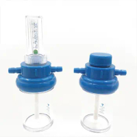 Oxygen Pressure Gas Regulator Inhaler O2 Pressure Reducer Oxygen Gauge Flow Meter Buoy Type for Oxygen Hypoxic Patients
