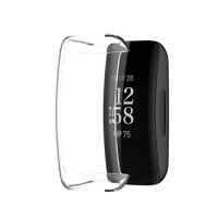 Screen Protector Case Compatible with Fitbit Inspire 2, TPU Protective Cover Saver Bumper for Fitbit Inspire 2