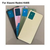 For Xiaomi Redmi K40S Battery Back Rear Cover Door Housing Red mi K 40S Repair Parts Replacement k40S