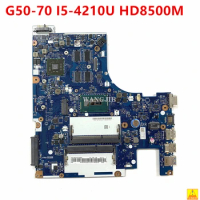 Used ACLU1/ACLU2 NM-A271 Mainboard For Lenovo G50-70 Laptop Motherboard With SR1EF I5-4210U CPU HD8500M 2G 100% Tested OK