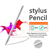 Tablet Pen for Apple Pencil 1 2 Palm Rejection Tilt Sensoring for iPad Bluetooth Active Stylus Pen Pro Air Mini 2018-2023