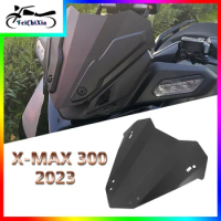 For YAMAHA XMAX 300 Accessories 2023 XMAX300 X-MAX 300 Motorcycle Windshield Aluminum Fairing Wind Deflector Windscreen