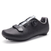Santic Cycling Road Lock Shoes Outdoor Sports Mountain Bike Spin Button Lock Shoes Comfortable Breathable Men Us Size