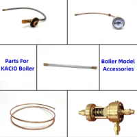 KACIO Steam Boiler Model Accessories Metal Hose / 3.5mm Copper Tube / 1/4-20 Connector / Firepower Controller