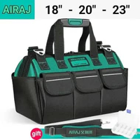 TAS PERKAKAS 18" 20" 23" TAS ALAT TAS PERALATAN TUKANG 420mm 450mm 500mm TOOL BAG KANVAS POLYESTER 4