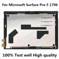 Original Lcd For Microsoft Surface Pro 5 1796 LCD Display Touch Digitizer Assembly LP123WQ1 For Microsoft Surface Pro5 Lcd