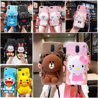 ví đựng tiền Xu Ốp Điện Thoại Samsung A10e / Xcover5 Đeo Chéo Note20 / 10 Mềm S22s21
