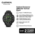 Garmin Instinct Crossover AMOLED Tactical Jam Tangan GPS
