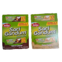 Roma Sari Gandum Sandwich Susu & Cokelat Extra 3+1 Lebih Kenyang 324g + 108g 12 Bungkus