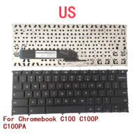 New US Laptop Keyboard For ASUS Chromebook C100 C100P C100PA Notebook PC Replacement