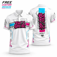 VICT X WEDX |  JERSEY KAOS RACING TWO STROKE CUSTOM POLO KERAH KANCING V-NECK, KAOS SATUAN, BAHAN FU