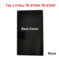 For Lenovo Tab 4 8 Plus TB-8704 TB-8704X Back Battery Cover Door Housing Case Rear Cover For Lenovo Tab4 8Plus Replacement Parts