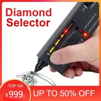 Alat Deteksi Gemstone Berlian Diamond Selector Ⅱ Pengukur Batu Akik Tes Batu Tester Moissanite