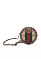Gucci 二手 Gucci Mini GG Supreme Ophidia 圓領手拿包