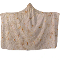 Tortilla Burrito Blanket Throw Tortilla Texture Blanket Home Textile Tapestry Quilt