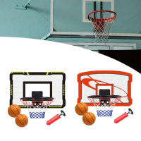Chống mài mòn Treo tường Bộ rổ bóng rổ mini Trên Cửa với bảng điểm điện tử Khung thành bóng rổ trong