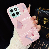เคสโทรศัพท์ผีเสื้อสีชมพู ดีไซน์สวย เข้ากันได้กับ HONOR X6c, X7c, X8c, X9c, X5b Plus, X6b, X7b, HONOR