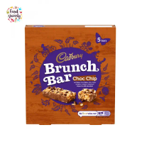 Certified products[BestBefore-27Nov2025] Cadbury Brunch Bar Chocolate Chip 160g (5 Bars)