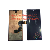 6.1"Original For Google Pixel 6A LCD GX7AS GB62Z G1AZG Display Touch Digitizer Screen For Google Pixel 6a LCD 6A Screen