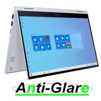2X Ultra Clear / Anti-Glare/Anti Blue-Ray Screen Protector Cover for 13.3" Samsung Galaxy Book Flex Alpha a Flexible PC Laptop