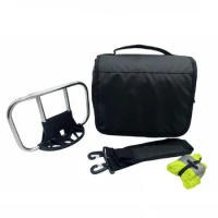 Folding bicycle carrier bag for brompton bag for dahon front bag Camera bag