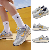 【NIKE 耐吉】休閒鞋 Zoom Vomero 5 MS 男鞋 女鞋 灰 銀 橘 復古 運動鞋(FJ4151-001)