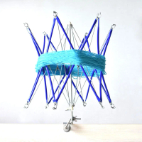 Wool Winder Holder Umbrella Brace Yarn Skein Twisters Practical Portable Hand Operated Convenient Mu