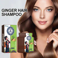 2024 Ginger Plant Extract Anti-Hair Loss Hair Shampoo Loss Anti Shampoo Deep Nourishment Hair Natural Ingredients N9W9