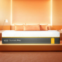 【Lunio】Nooz Sunset Pro雙人加大6尺乳膠床+枕(英國工藝舒緩腰酸 專為台灣人打造 亞馬遜銷售破十萬張)