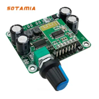 SOTAMIA 30W Bluetooth Power Amplifier Audio Amp Dual Channel Stereo TPA3110 PBTL Sound Speaker Amplifiador DIY Bluetooth Speaker