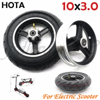 Go Karts ATV Quad 10x3.0 Tire 10 Inch wheel tire with alloy hub rim for Electric Scooter KUGOO M4 PRO