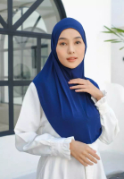 My Daily Hijab Kana Bergo Spandek Navy