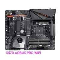Suitable For Gigabyte X570 AORUS PRO WIFI Motherboard DDR4 ATX X570 Mainboard 100% Tested OK Fully Work