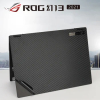 Carbon fiber Sticker Skin Decal Cover Protector for Asus ROG Flow X13 GV301 Ultra Slim 2-in-1 Gaming 13" Laptop