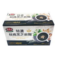 【美式賣場】馬玉山特濃核桃黑芝麻糊x2盒(37公克x50包/盒)