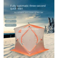 Ice Fishing Tent Winter Fishing Warm Thickened Cold Protection Tent Outdoor Camping Fishing Fat Man Igloo