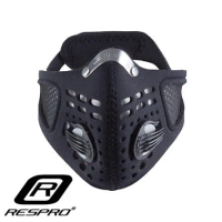 英國 RESPRO SPORTSTA 運動款高透氣防護口罩(黑色)