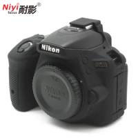 For Nikon D5500 D5600 Silicone Sleeve Camera Body Bag Protective Cover Skin Rubber Case SLR Nikkor D5500/D5600 Four Colors Model