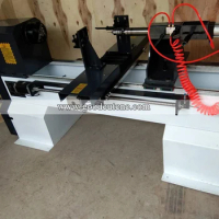 Most Popular GC 6030 China 4 Axis Cnc Wood Lathe Turning Machine for Turning Wood