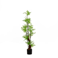 Artificial plant wholesale Fern plant Fern bonsai tree for home decoration