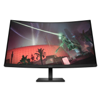 【HP 惠普】OMEN 32c 32型VA 2K 165Hz 電競曲面螢幕(AMD FreeSync/可調整高度/1ms)