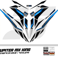 Striping Jupiter Mx King Y15 ZR Exciter Grapis / Stiker Motor Yamaha Jupiter Mx King Y15 ZR Exciter 