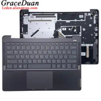 for Lenovo Ideapad 5 Pro- 14ARH7 14IAP7 14ACN6 14ITL6 Laptop US English Backlit Keyboard With Shell C Cover Palmrest Upper Case
